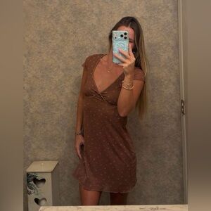 Aeropostale Brown Mini Dress